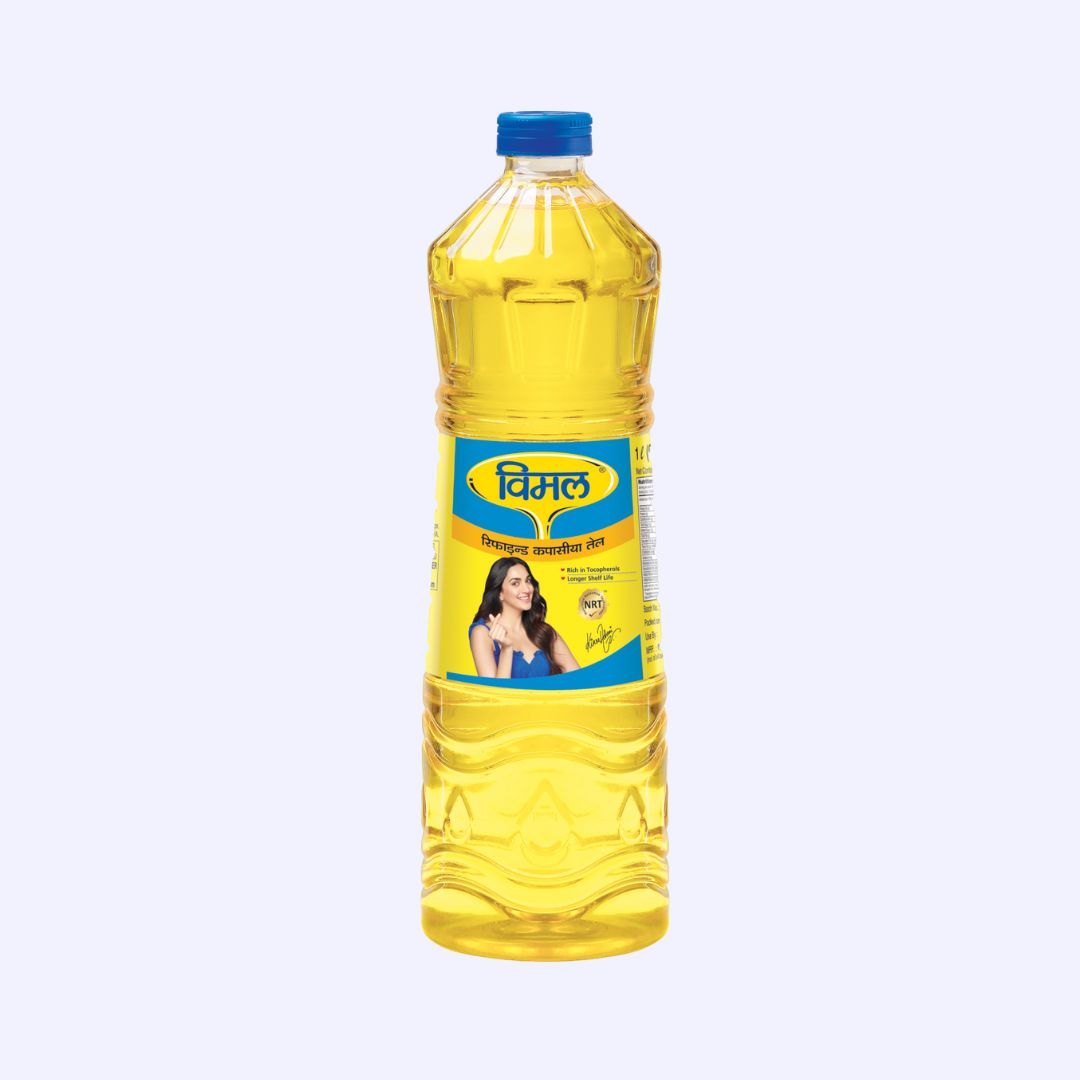 Vimal Refined Cottonseed Oil | 1-L Bottle