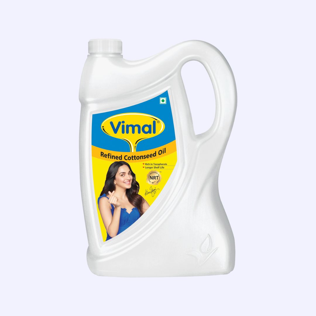 Vimal Refined Cottonseed Oil | 5-L Jar
