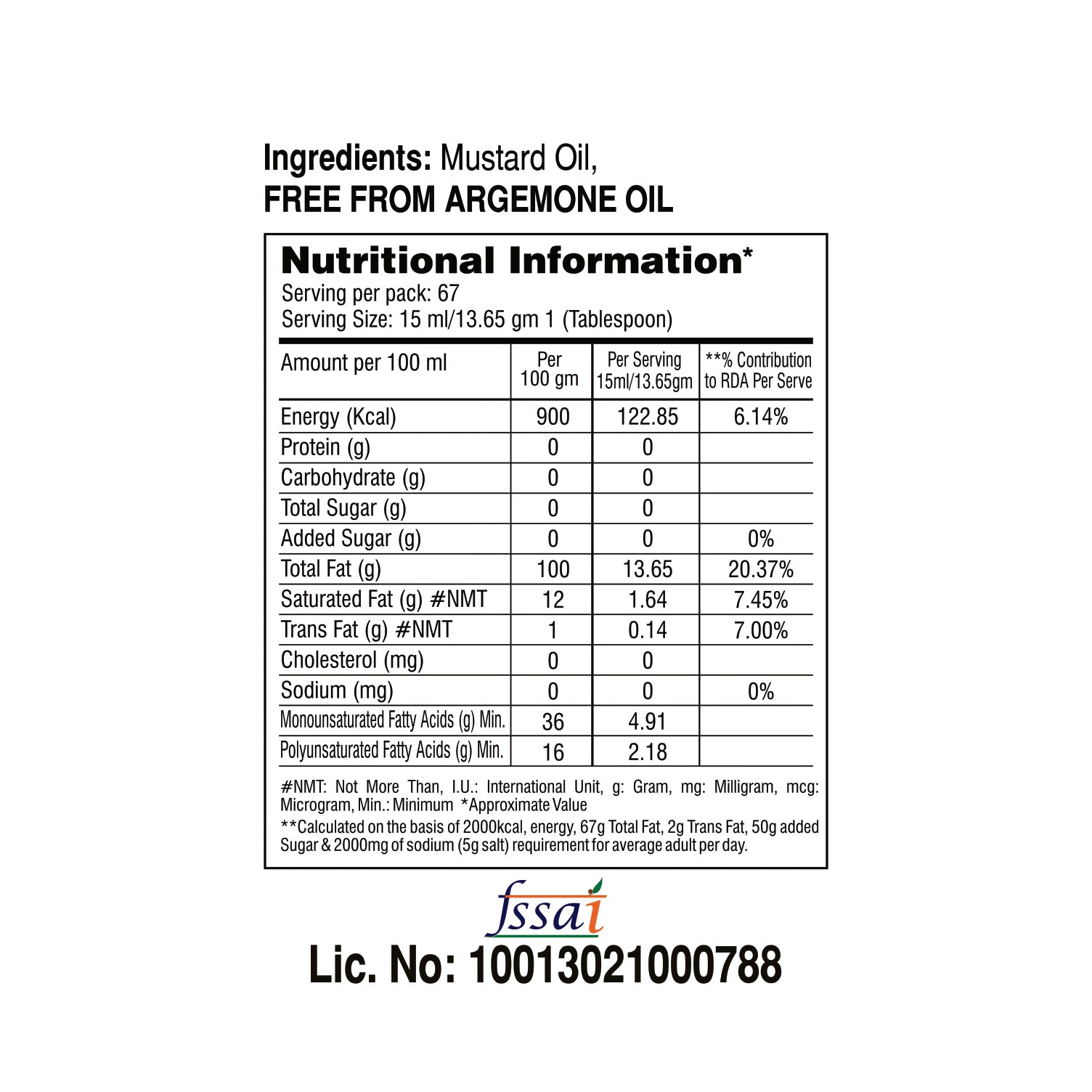Vimal Tikha Kachi Ghani Mustard Oil | 5-L Jar