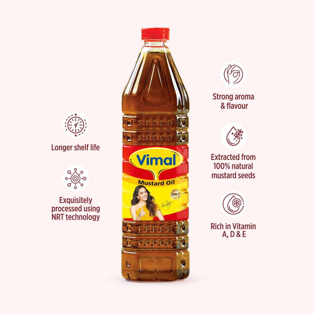 Vimal Mustard Oil | 1-L Bottle