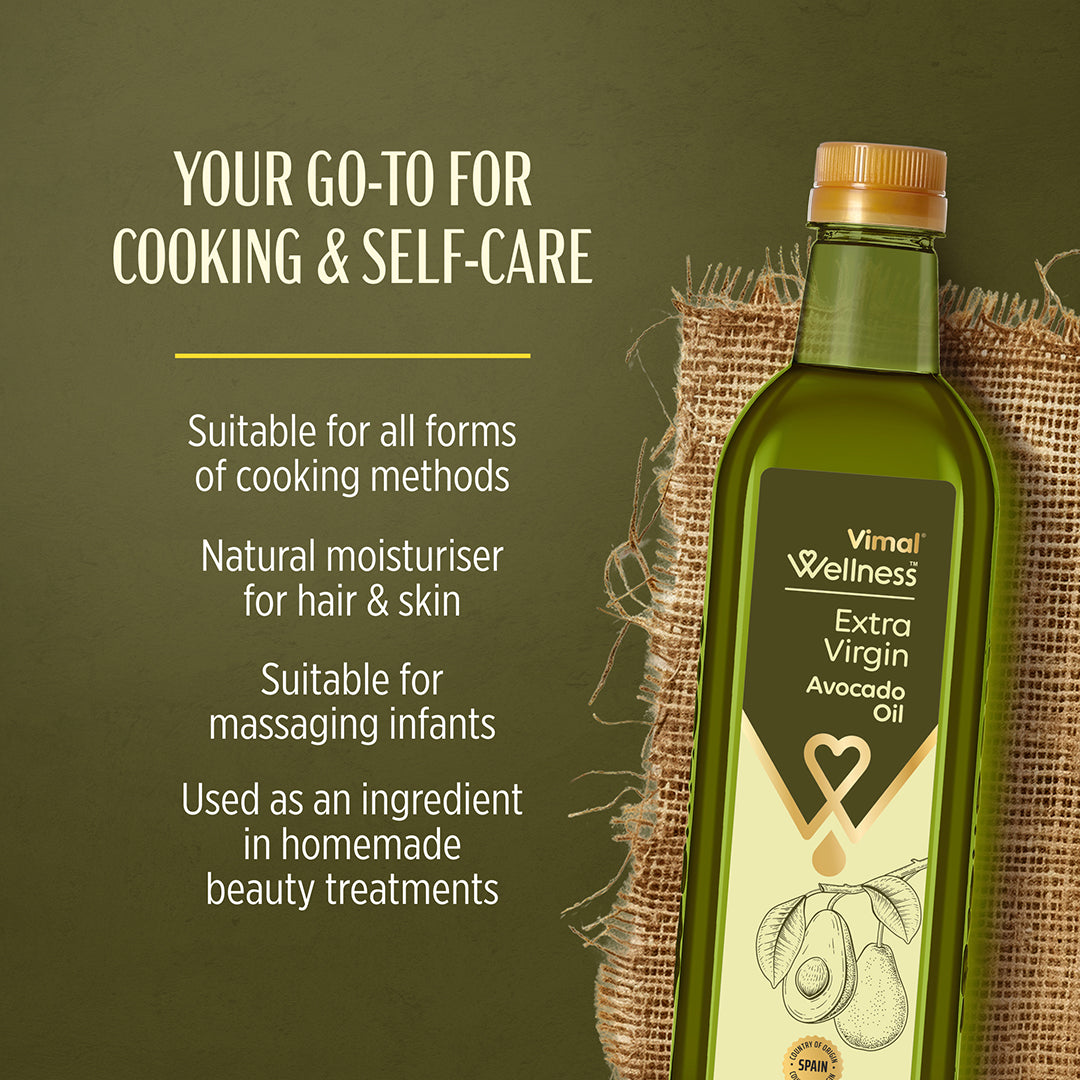 Vimal Wellness Extra Virgin Avocado Oil | 1 L