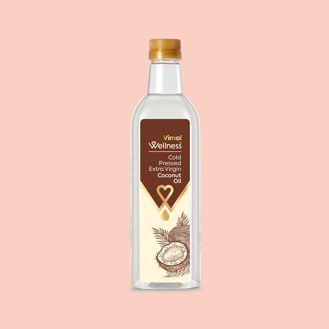 Vimal Wellness Cold Pressed Extra Virgin Coconut Oil | 1 L