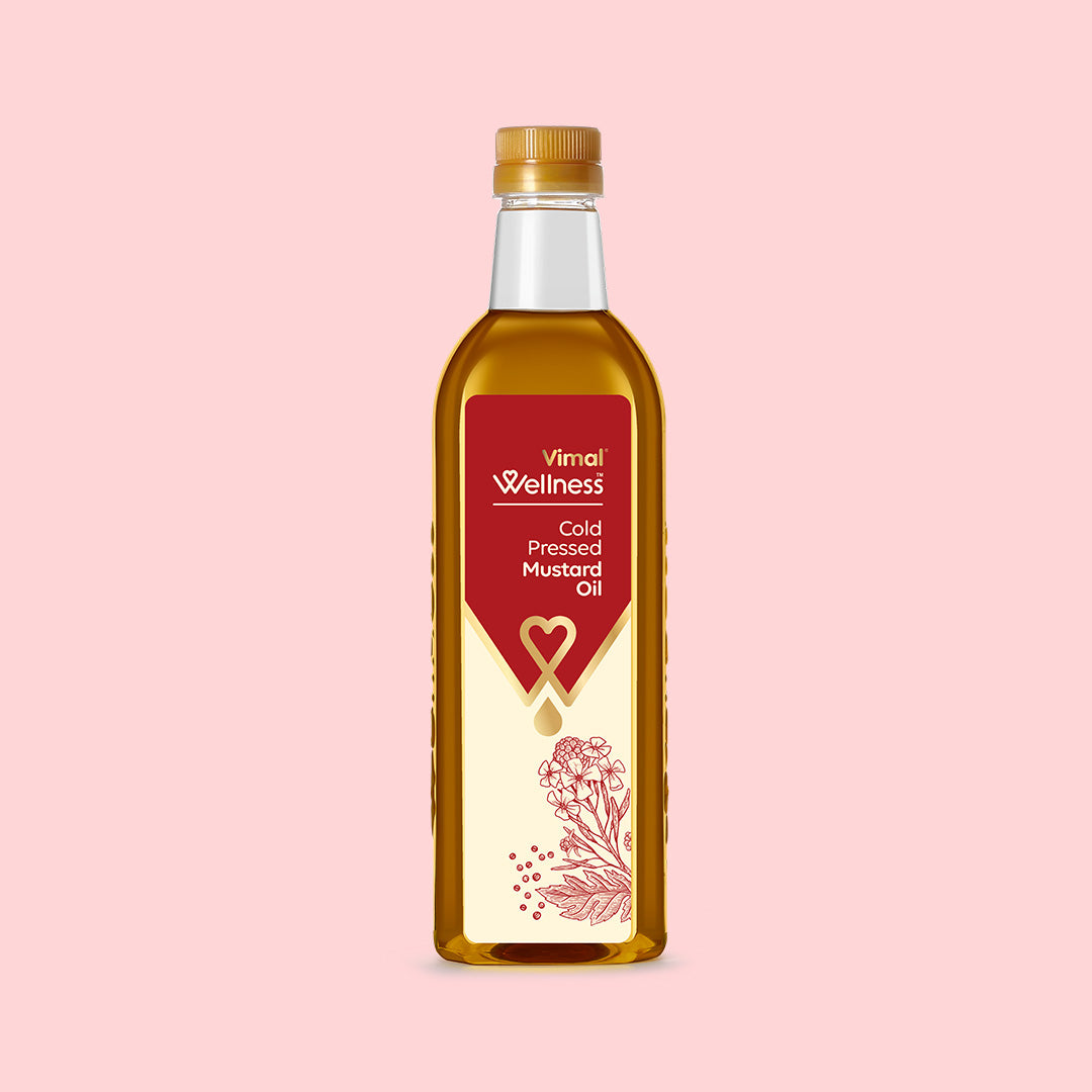 Vimal Wellness Cold Pressed Mustard Oil | 1 L