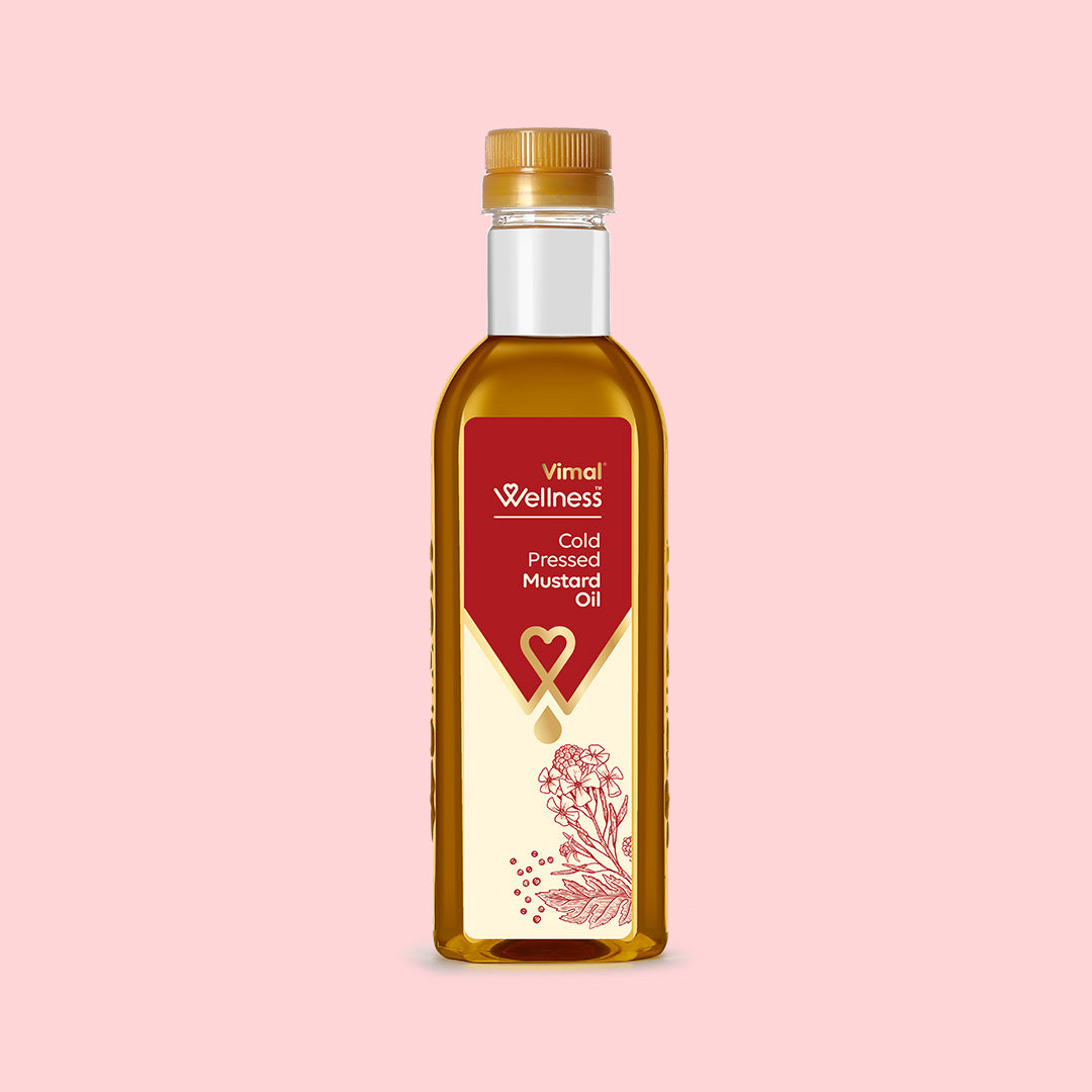 Vimal Wellness Cold Pressed Mustard Oil | 500 ml