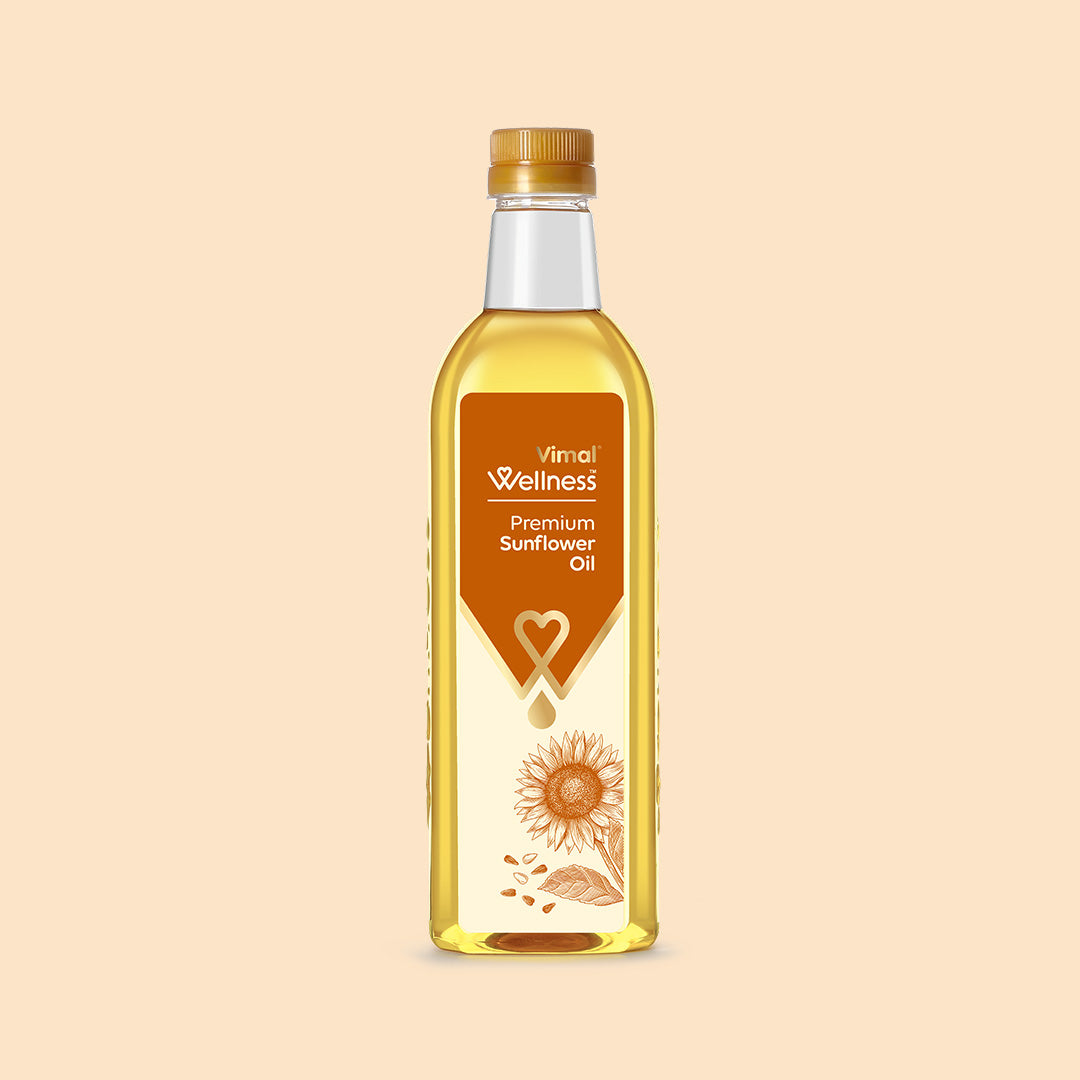 Vimal Wellness Premium Sunflower Oil | 1 L